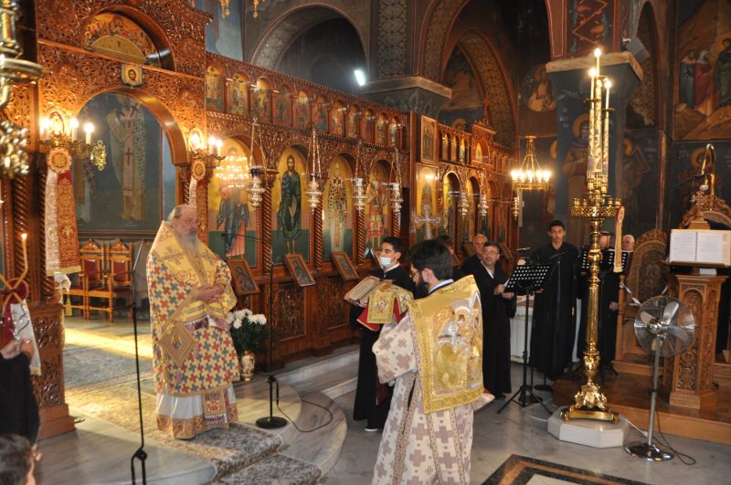 Οἱ ἑορτές τῆς ἁγίας Παρασκευῆς καί τοῦ ἁγίου Παντελεήμονος στή Μητρόπολή μας